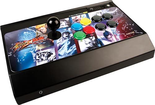 Angle Standard. Mad Catz - Street Fighter X Tekken Arcade Fightstick Pro LINE for Xbox 360.