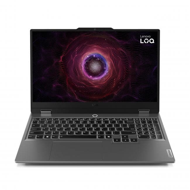 Lenovo - LOQ 15.6" 1920 x 1080 FHD 144Hz Gaming Notebook Ryzen 7 7435HS 16GB RAM 512GB SSD NVIDIA GeForce RTX 4070 Luna Gr - Luna Grey