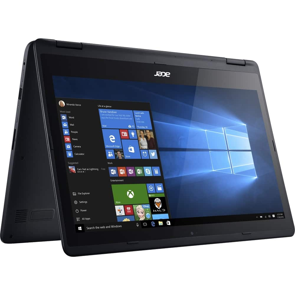 Best Buy Acer Aspire R In Refurbished Touch Screen Laptop Intel Core I Gb Memory