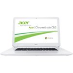 Front Zoom. Acer - 15.6" Refurbished Chromebook - Intel Celeron - 4GB Memory - 16GB Solid State Drive - White.