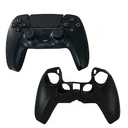 Sony - DualSense Controller with Silicone Sleeve - Black