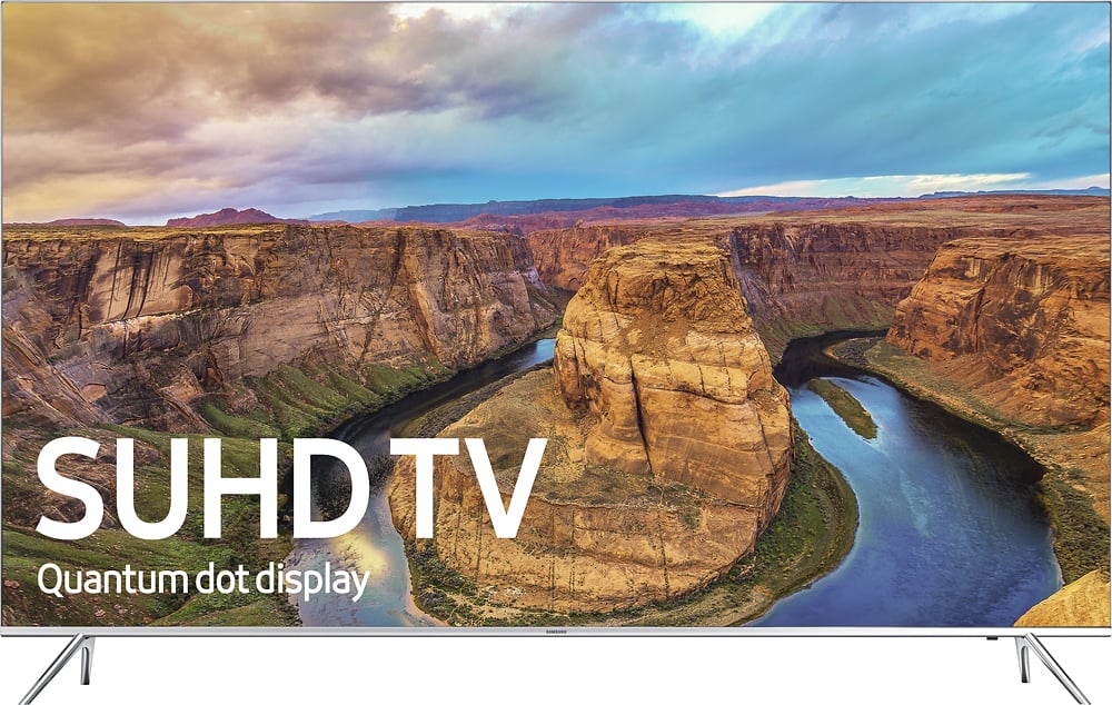 Alt View 11. Samsung - 55" Class - (54.6" Diag.) - LED - 2160p - Smart - 4K Ultra HD TV - with High Dynamic Range - Silver.
