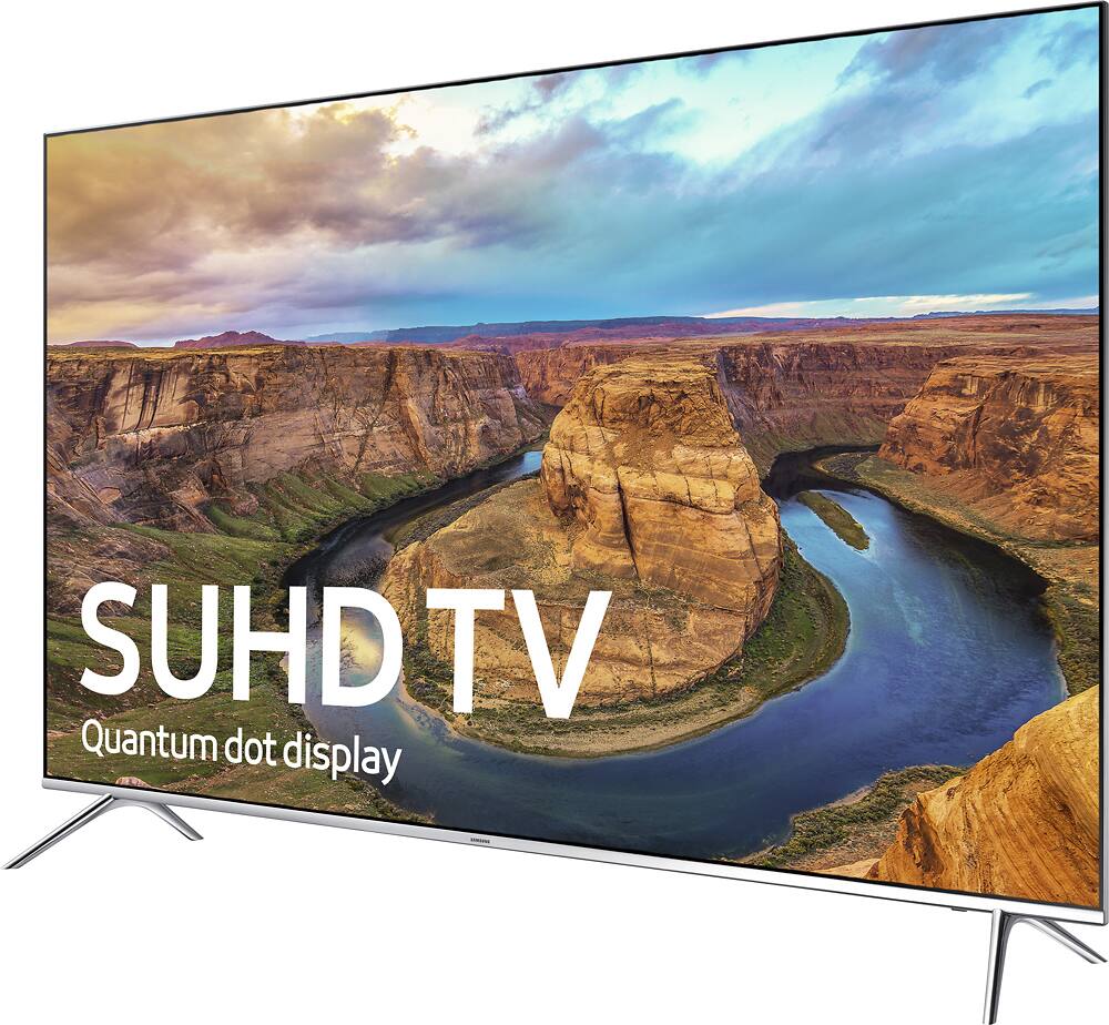 Alt View 13. Samsung - 55" Class - (54.6" Diag.) - LED - 2160p - Smart - 4K Ultra HD TV - with High Dynamic Range - Silver.