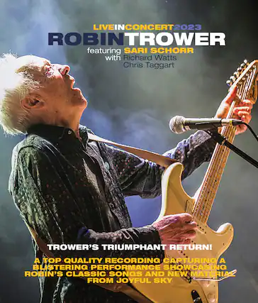 Front. Robin Trower In Concert With Sari Schorr - BLU-RAY.