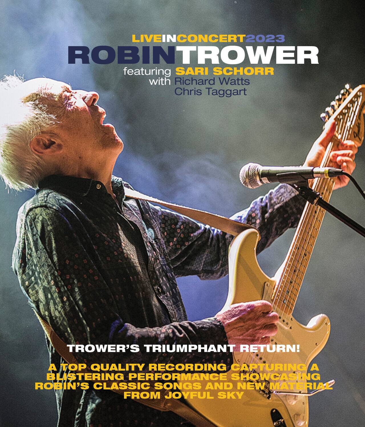 Robin Trower In Concert With Sari Schorr   - BLU-RAY