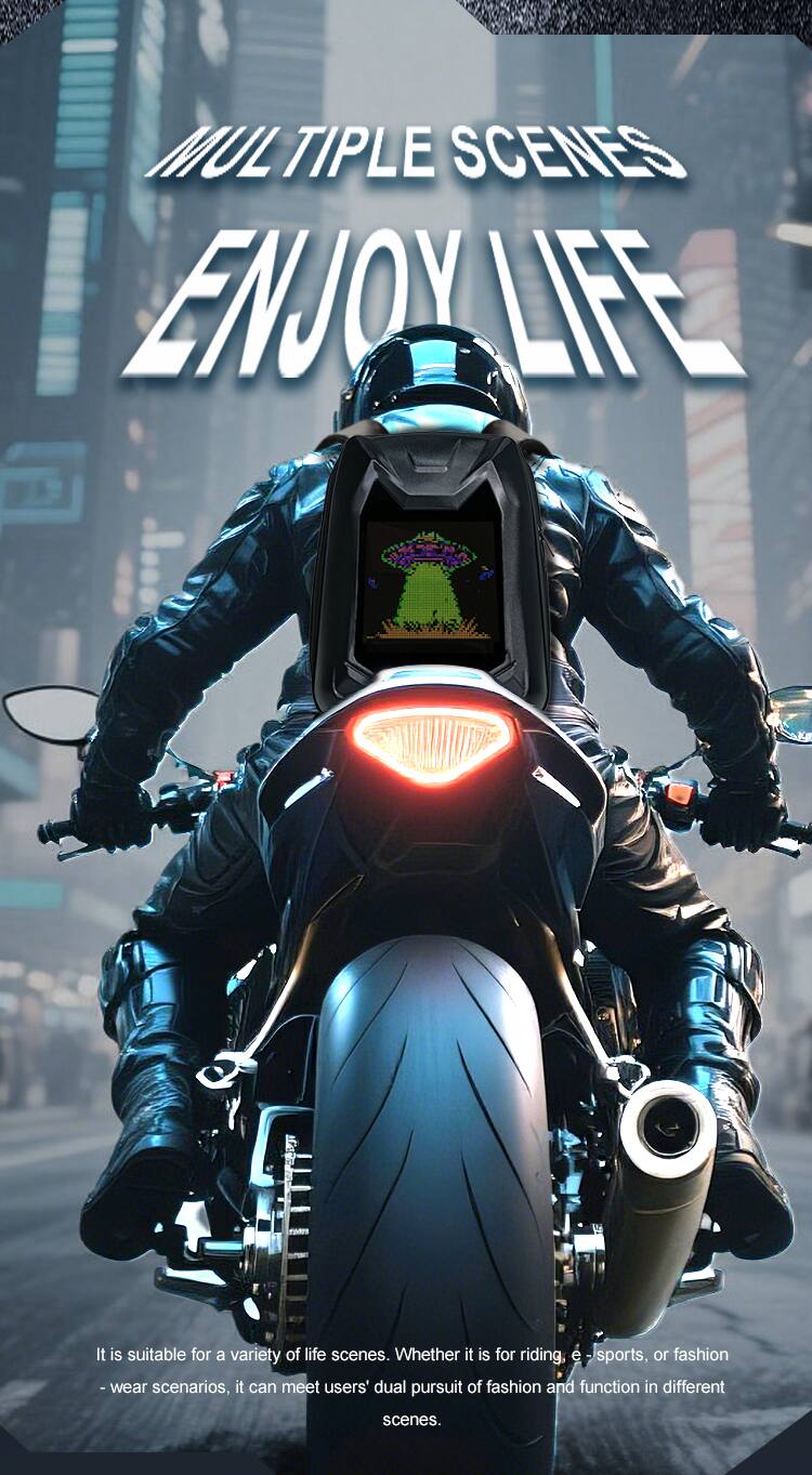 MULTIPLE SCENES ENJOY LIFE

It is suitable for a variety of life scenes. Whether it is for riding, e-sports, or fashion wear scenarios, it can meet users' dual pursuit of fashion and function in different scenes.