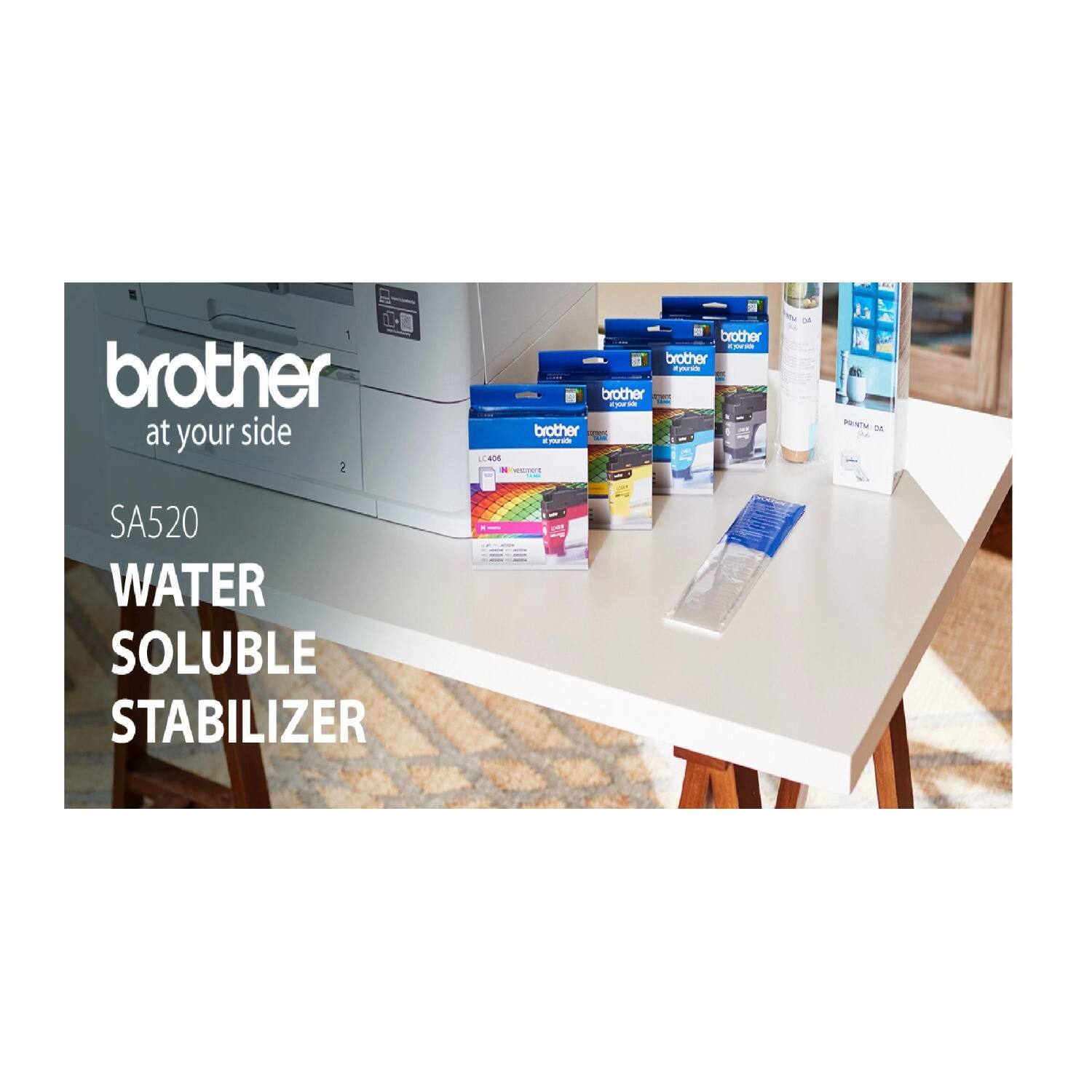 brother  
at your side  

SA520  

WATER SOLUBLE STABILIZER