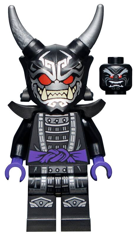 Angle. LEGO - LEGO NINJAGO Garmadon paper bag.