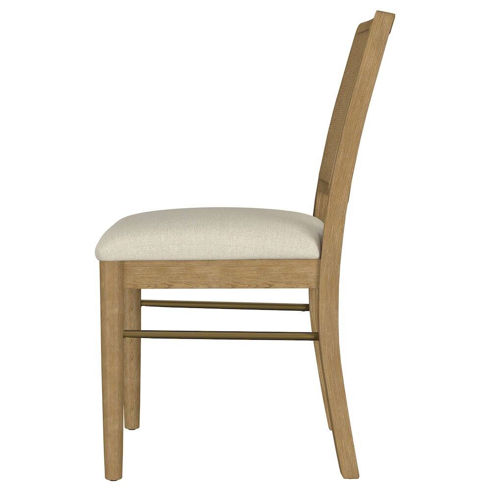 Alt View 4. Coaster Co. of America - Arini Rattan Cane Dining Side Chair Sand Wash (Set of 2) - Yellow.