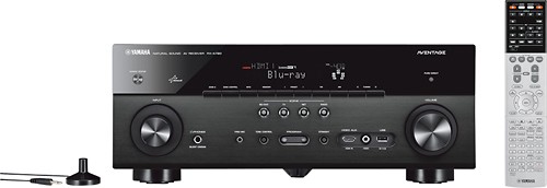  Yamaha - AVENTAGE 630W 7.2-Ch. 3D Pass-Through A/V Home Theater Receiver