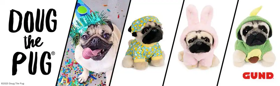 DOUG the PUG®  
2020 Doug The Pug  
GUND