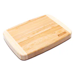 Escali - Joyce Chen Small Burnished Bamboo Cutting Board, 6x9 Inches - Natural