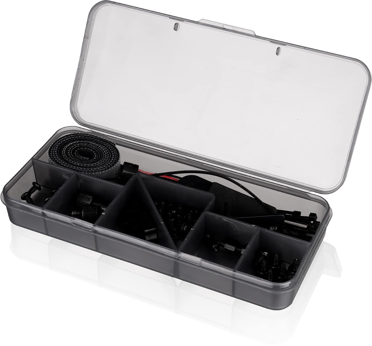 Alt View 15. Thermaltake - View 380 XL TG ARGB Dual-Chamber Chassis with Hidden-Connector Motherboard Support ATX Mid Tower PC Case - Gravel Sand.