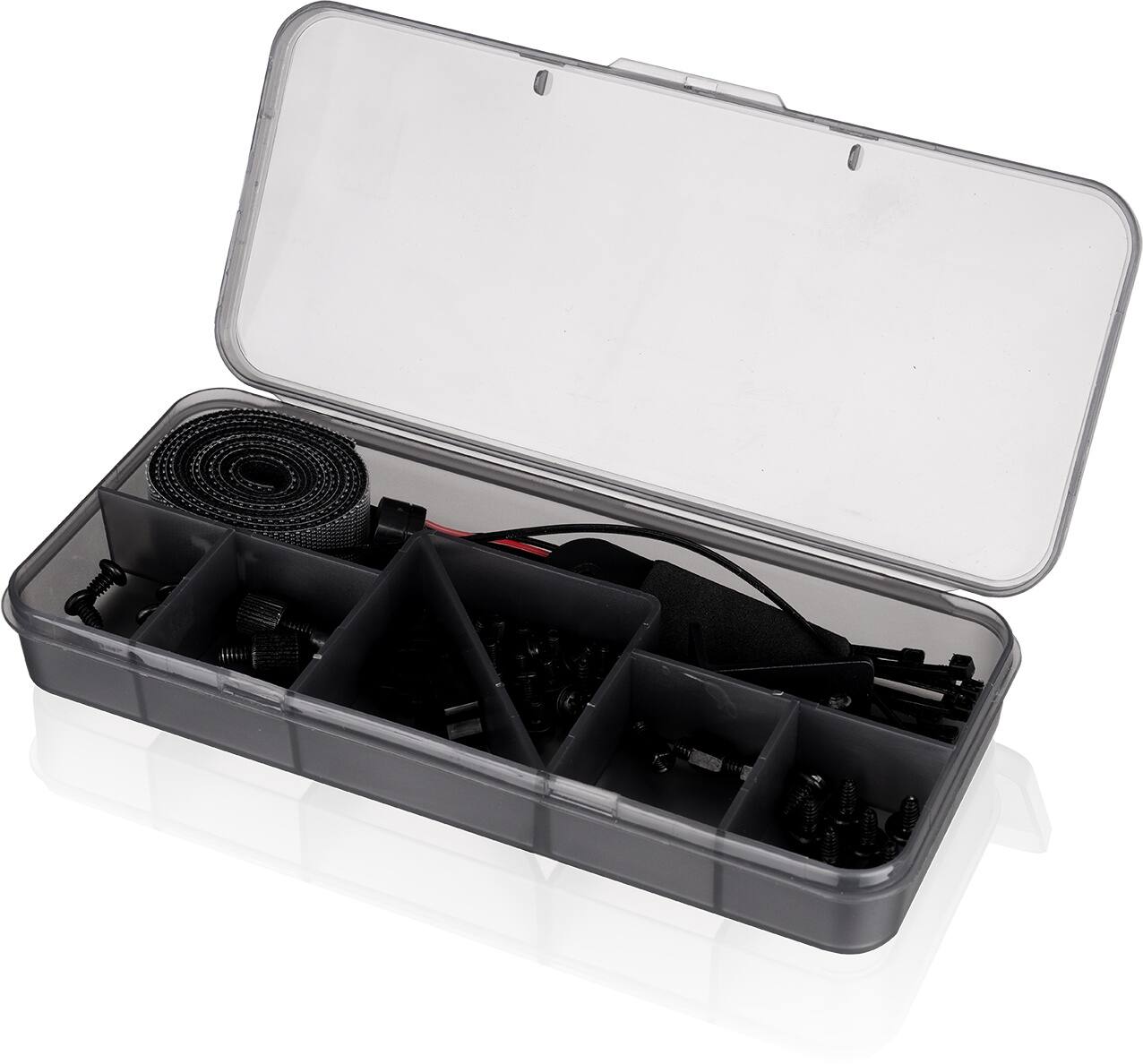 Alt View 15. Thermaltake - View 380 XL TG ARGB Dual-Chamber Chassis with Hidden-Connector Motherboard Support ATX Mid Tower PC Case - Gravel Sand.