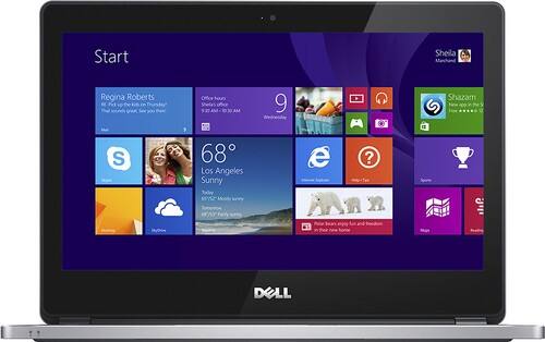  Dell - Geek Squad Certified Refurbished Inspiron 14&quot; Touch-Screen Laptop - 8GB Memory - Silver Aluminum
