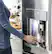 Alt View 11. GE - Profile Series 22.2 Cu. Ft. French Door Counter-Depth Refrigerator with Keurig Brewing System.