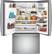 Alt View 1. GE - Profile Series 22.2 Cu. Ft. French Door Counter-Depth Refrigerator with Keurig Brewing System.