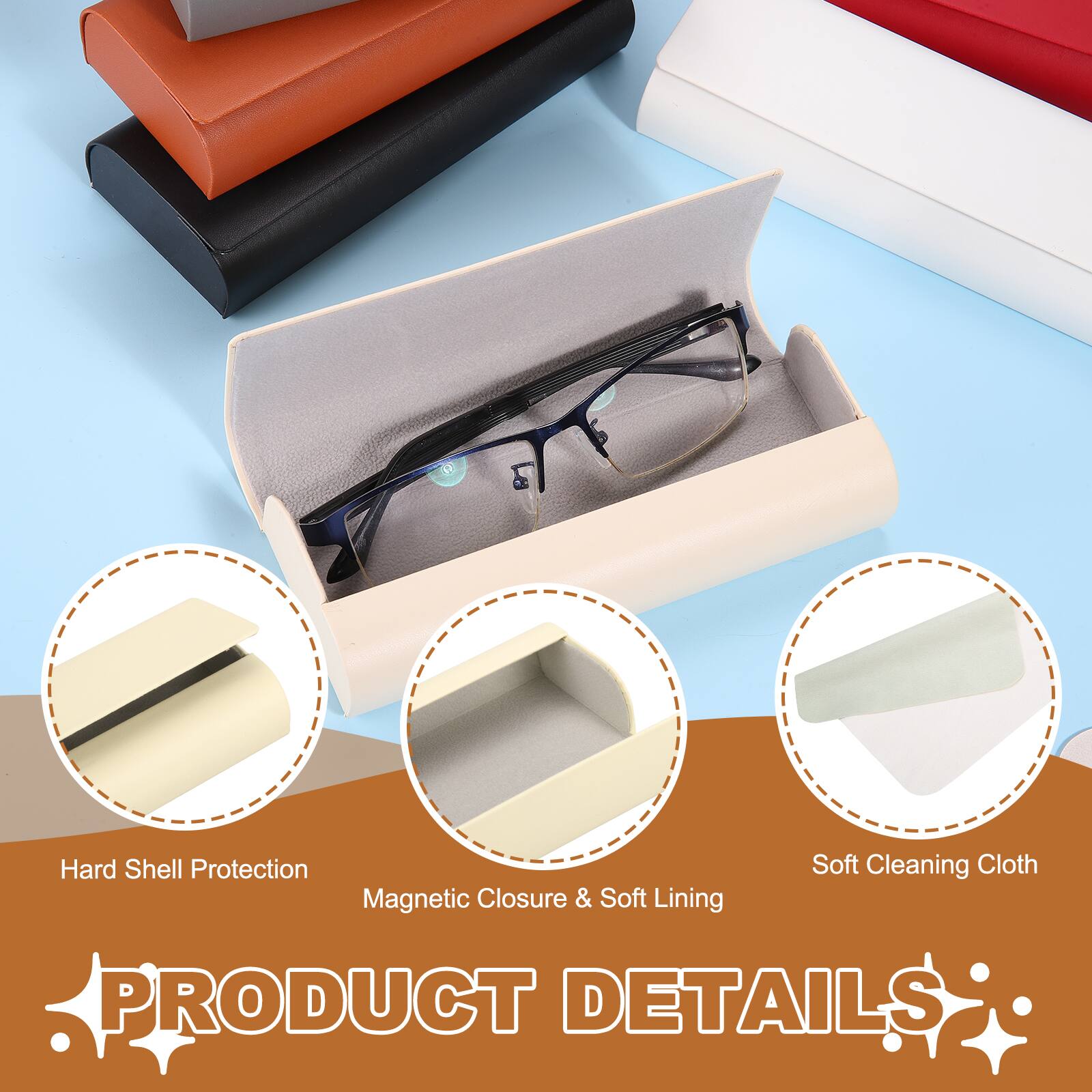 Hard Shell Protection  
Magnetic Closure & Soft Lining  
Soft Cleaning Cloth  

PRODUCT DETAILS