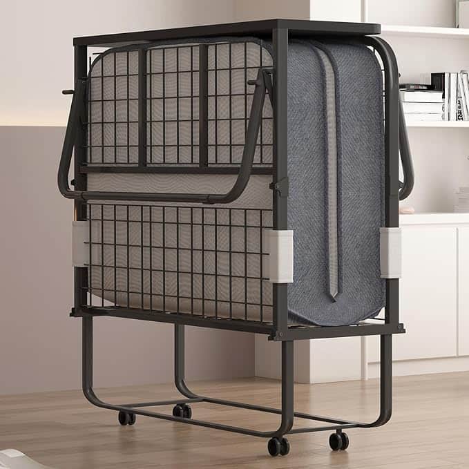 Circus Cirle - 75" x 38" Rollaway Bed for Adults - Gray