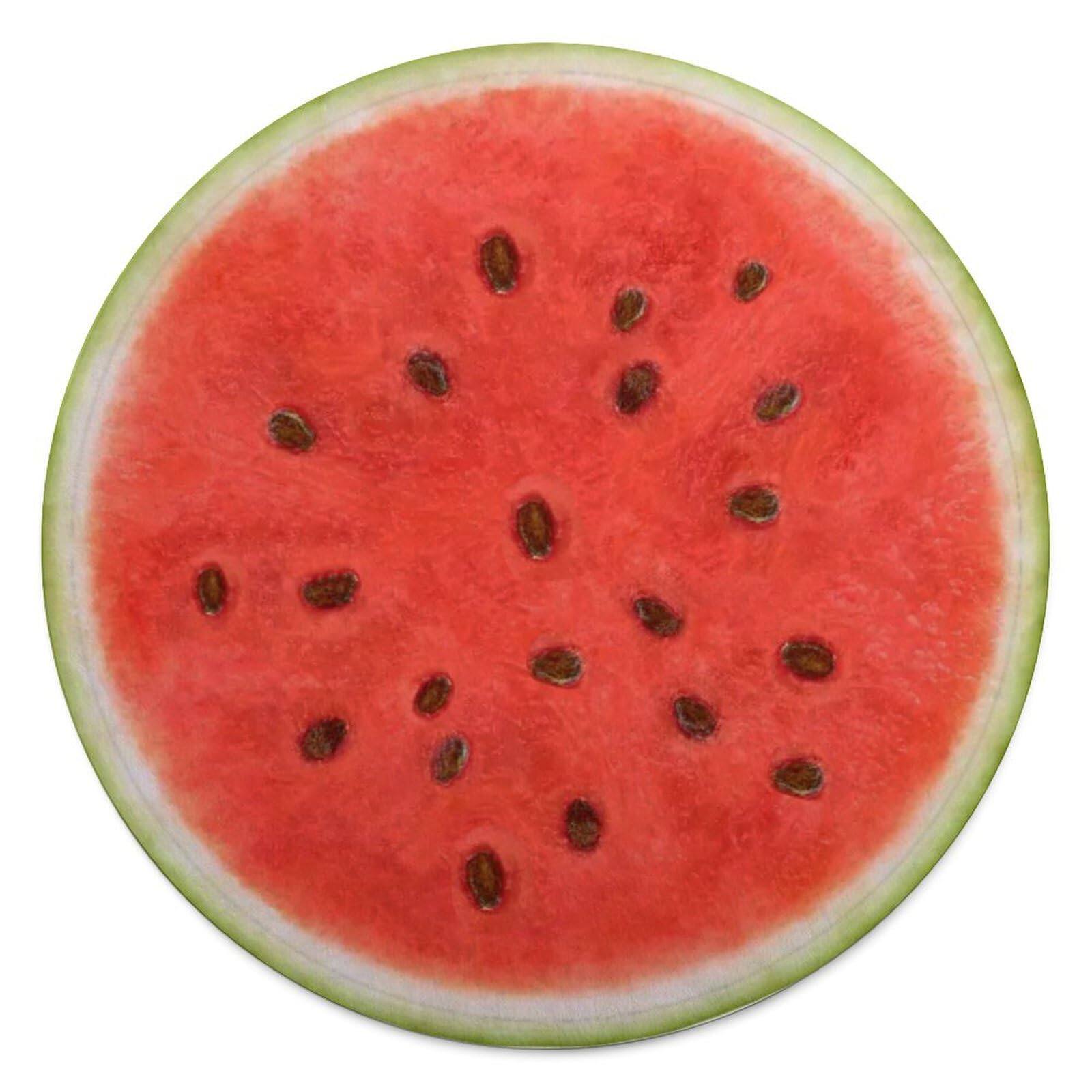 Alt View 3. Fabibe - Watermelon Blanket  Funny Food For Adults & Realistic 36 Inch Round Throw single-layer - Color18 60 Inches.