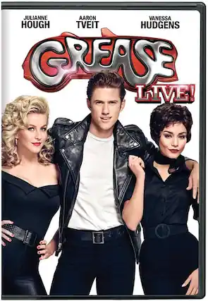 Front. Vanessa Hudgens - Grease Live! - DVD.