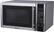 Angle. Magic Chef - 1.1 Cu. Ft. Mid-Size Microwave - Stainless steel.