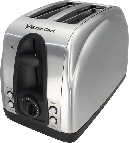Total Chef 2-Slice Stainless Steel Toaster