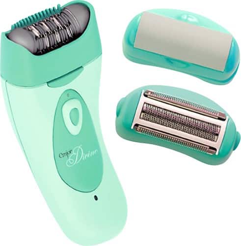 Angle Standard. Emjoi - Divine Epilator - Seafoam Green.