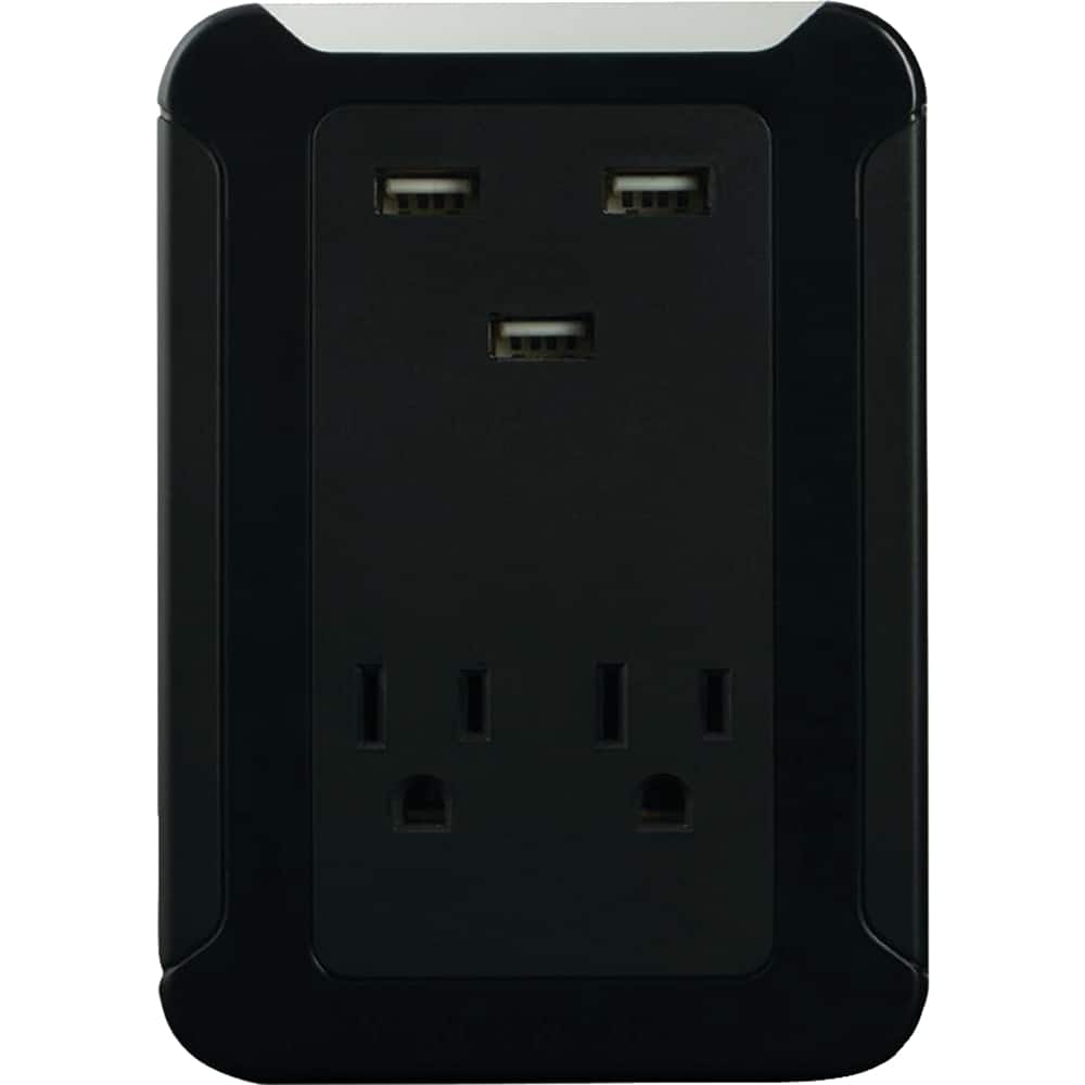GE - Charging Station - Black - Front_Zoom