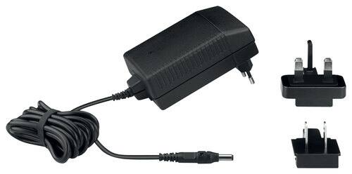 Front Standard. Sennheiser - 13.8V Power Supply - Black.