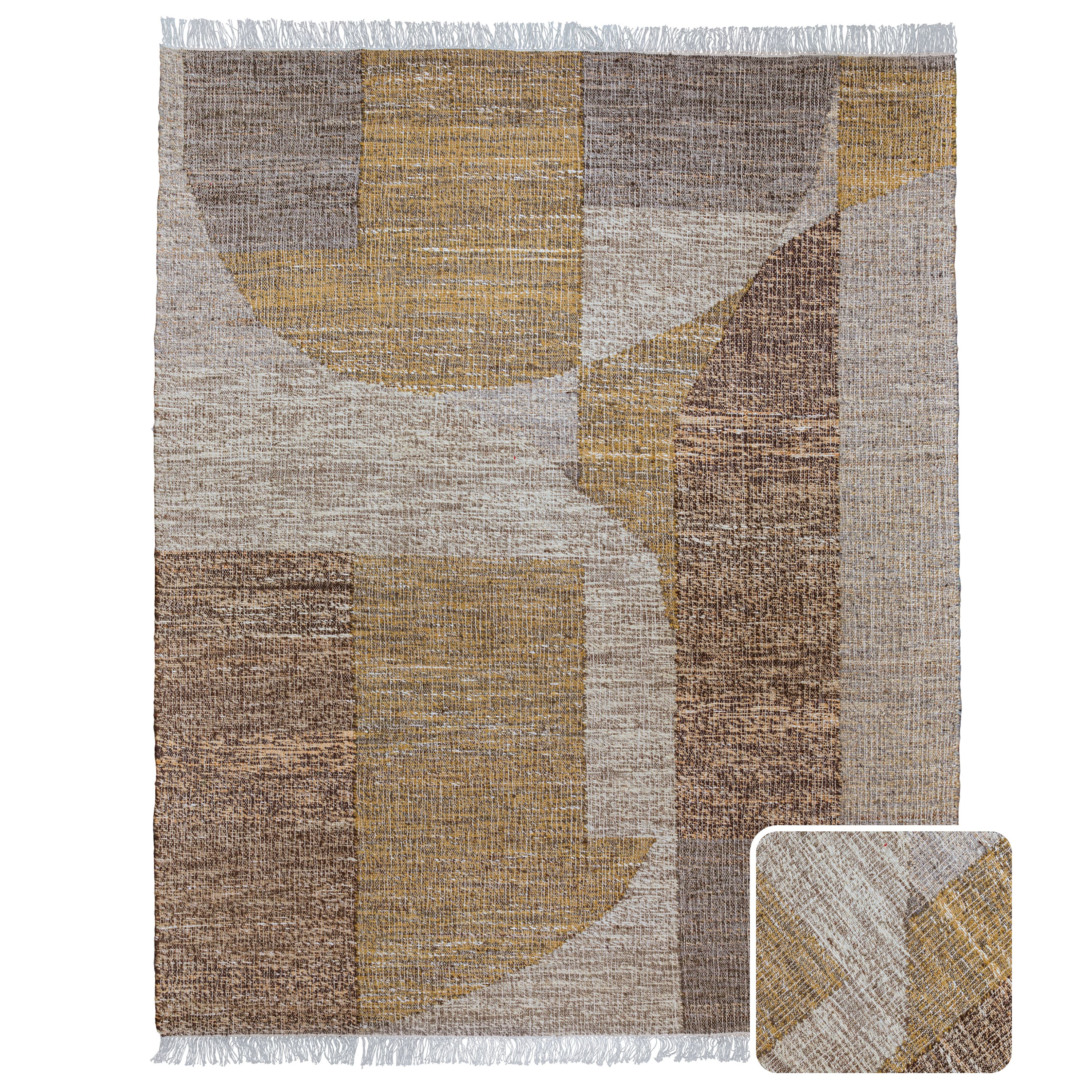 Simpli Home - Marlatt 8 x 10 Area Rug - Natural,Gold - Front_Zoom
