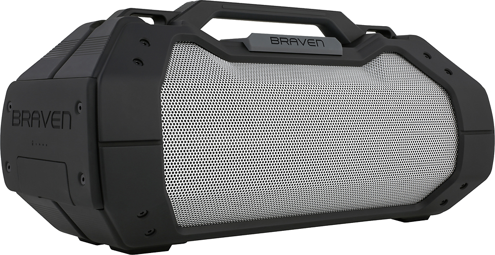 Best Buy: BRAVEN BRV-XXL Portable Bluetooth Speaker Black,Titanium