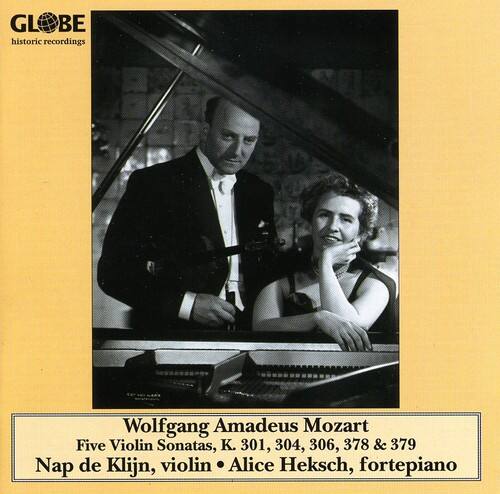 GL BE historic recordings

Wolfgang Amadeus Mozart  
Five Violin Sonatas, K. 301, 304, 306, 378 & 379  
Nap de Klijn, violin • Alice Heksch, fortepiano
