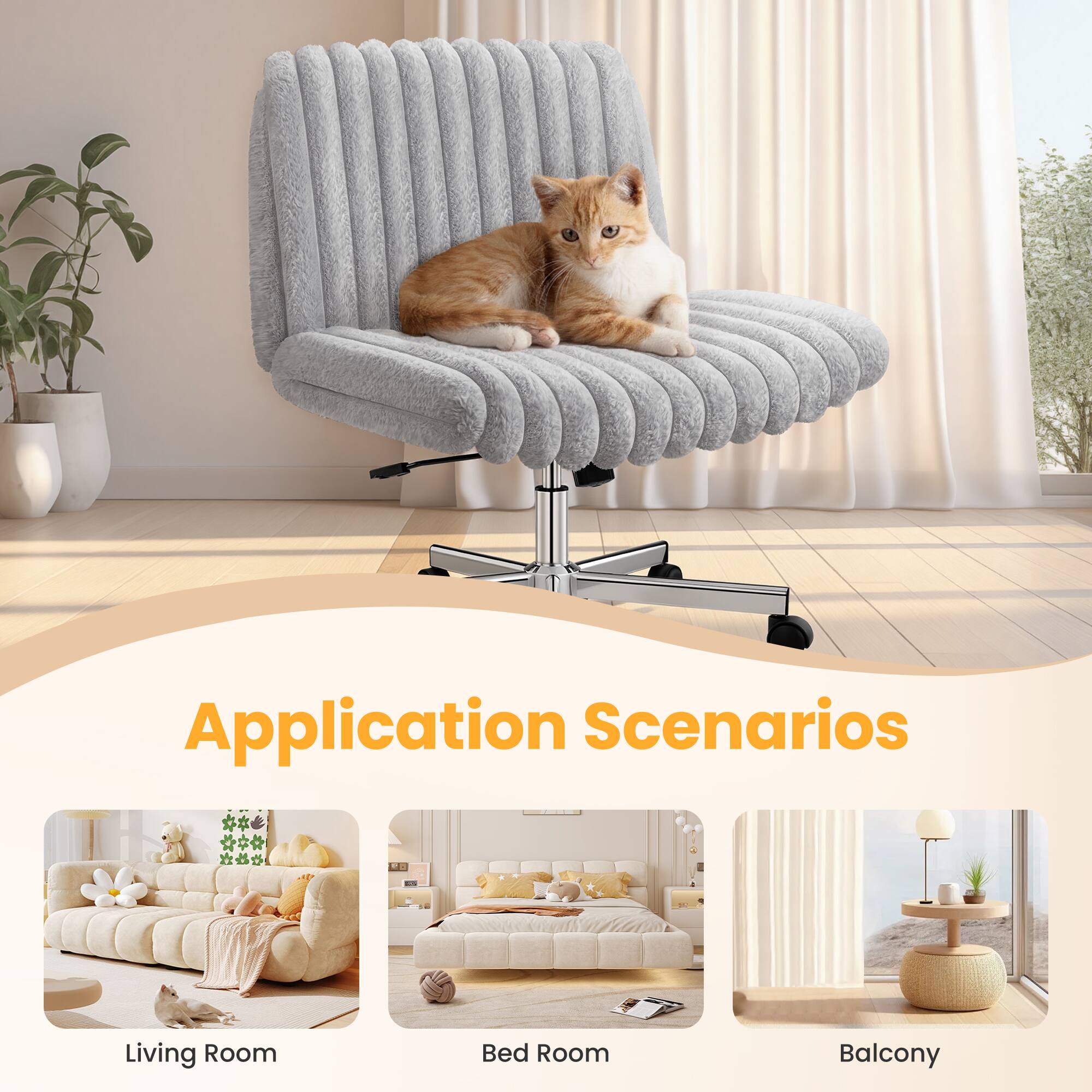 Application Scenarios

Living Room  
Bed Room  
Balcony