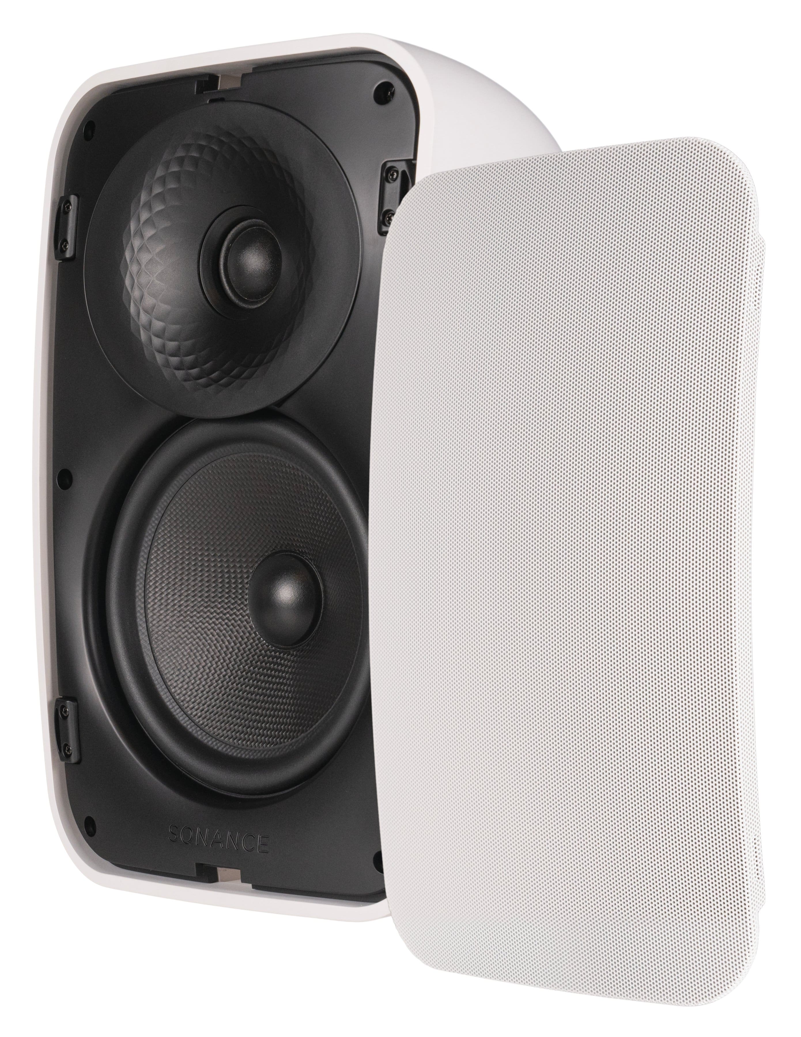 Front Zoom. Sonance - MX62 SST SINGLE SPEAKER - Mariner MX Series 6-1/2" 2-Way Outdoor Surface Mount Single Stereo Speaker (Each) - Paintable White.