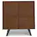 Alt View 12. Simpli Home - Lowry Medium Storage Cabinet - Walnut Veneer.