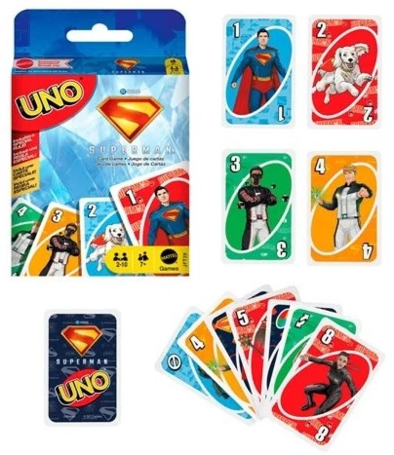 1 2 UNO SUPERMAN  
1 4 2 RATN  
3 M MATTEL HT29 2-10 7+ Games  
3 1 3 4 2 4 S SUPERMAN UNO  
4 OD  
5 1 8 8