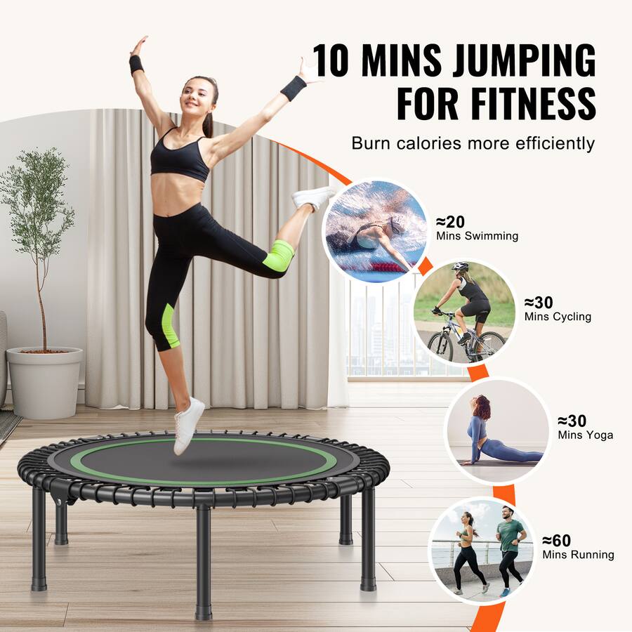 Lymphatic Drainage Trampoline Exercise Routines Rebounding Before