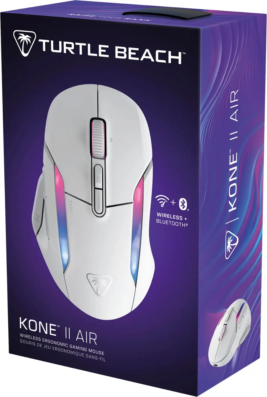 Turtle Beach + Wireless + Bluetooth Beach Air Kone Kone Wireless Air Ergonomic Gaming Mouse Sans-Fil.