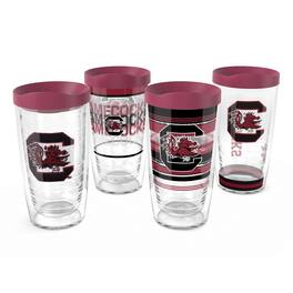 Tervis - South Carolina Gamecocks Four-Pack 16oz. Classic Tumbler Set - Multicolor