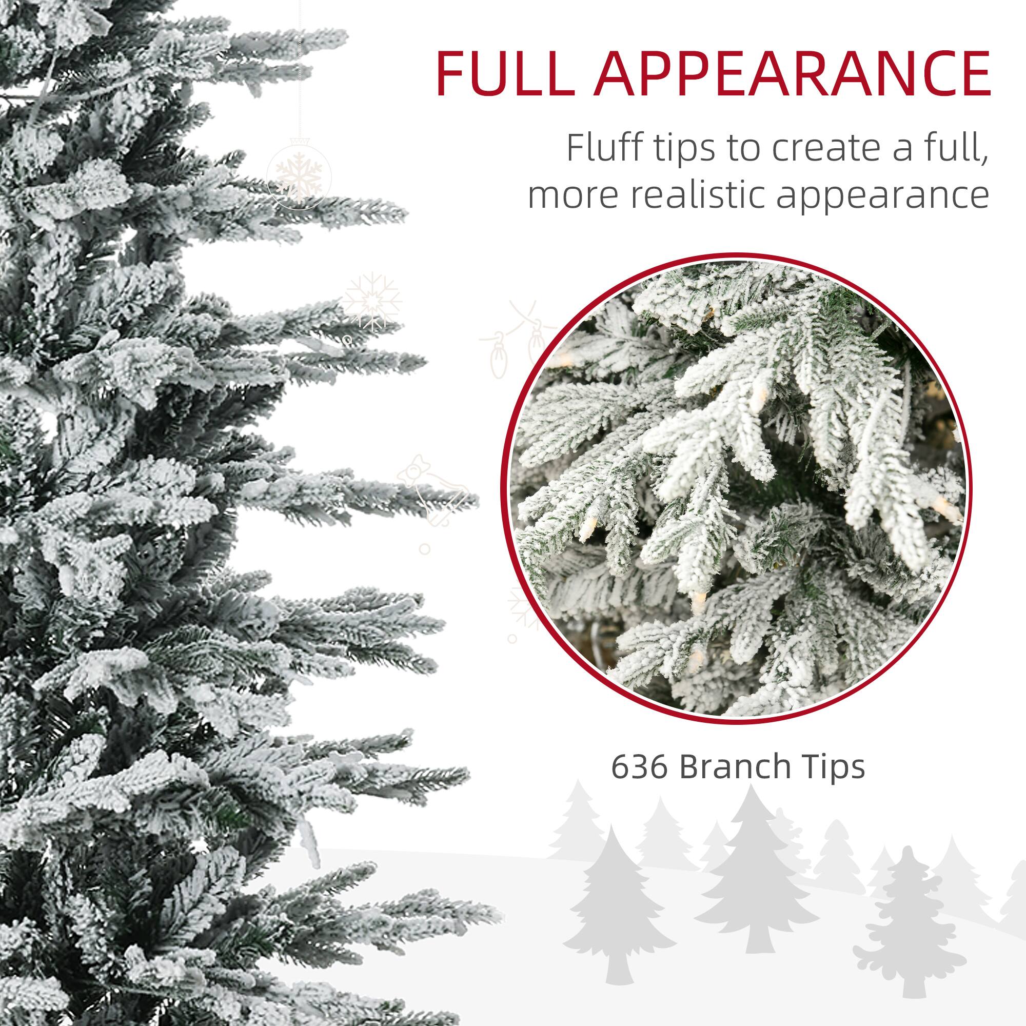 FULL APPEARANCE: Fluff tips to create a full, more realistic appearance. 636 Branch Tips.