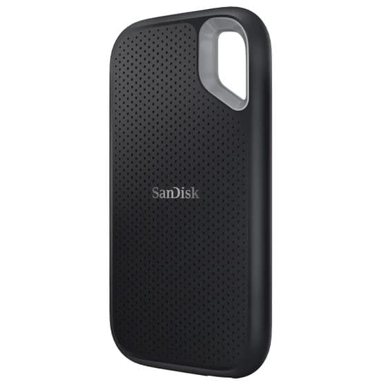 SANDISK Extreme Go Portable SSD 2TB, USB C, NVMe, Up to 1050MB/s