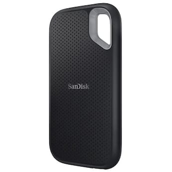 SANDISK Extreme Go Portable SSD 2TB, USB C, NVMe, Up to 1050MB/s SANDISK Extreme Go Portable SSD 2TB, USB C, NVMe, Up to 1050MB/s