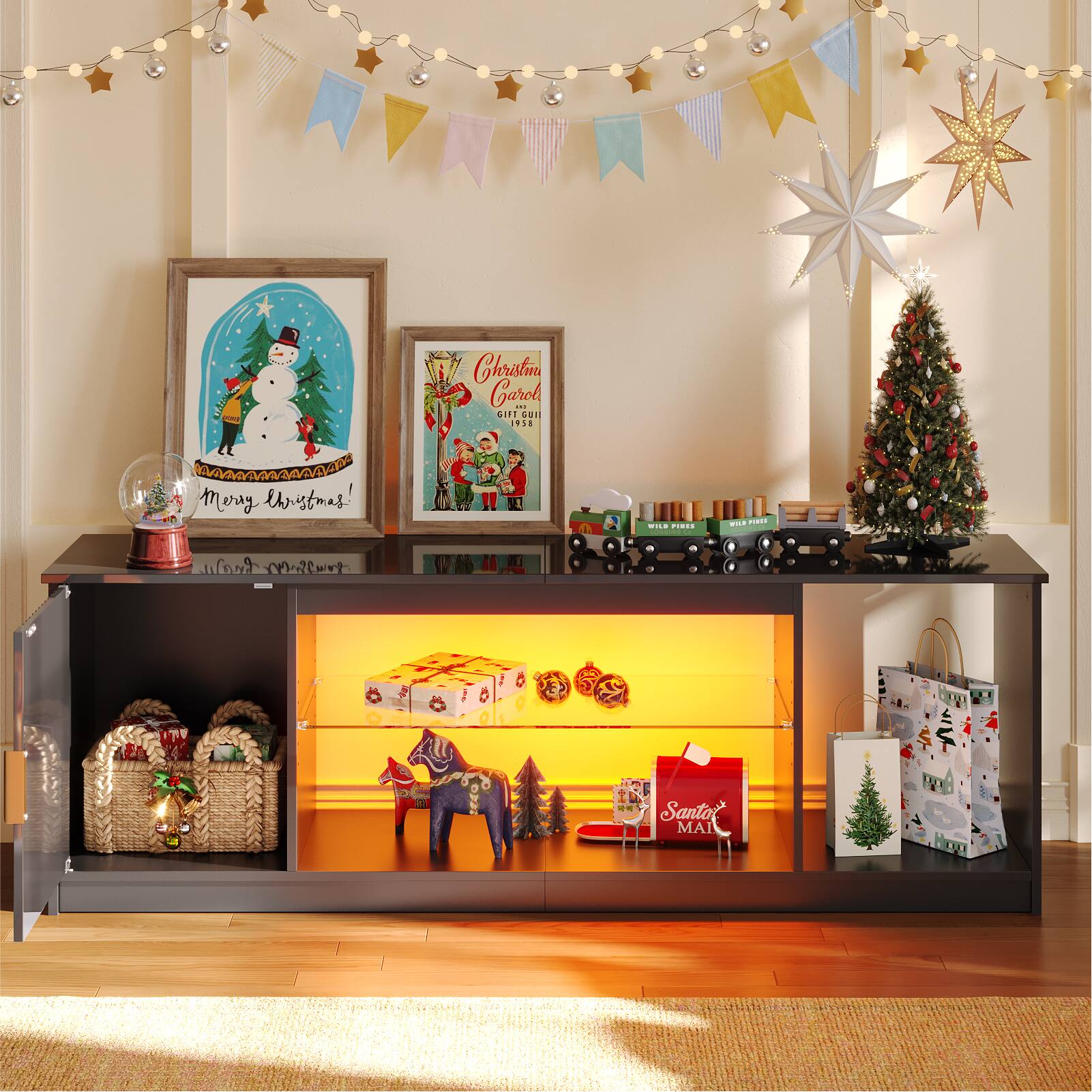 Christa Carol a.. Hbon 161 Mery ehristmas! .. F...8  2 fral wet  Santo MAI