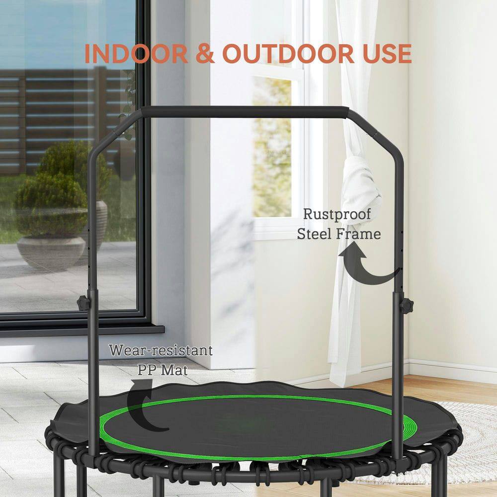 INDOOR & OUTDOOR USE

Rustproof Steel Frame

Wear-resistant PP Mat