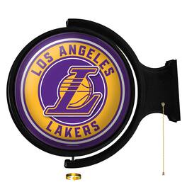 The Fan-Brand - Los Angeles Lakers 21'' x 23'' Rotating Lighted Wall Sign - Multicolor