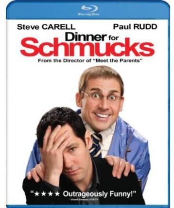 Front. Dinner for Schmucks - BLU-RAY.