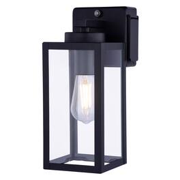 Dual - Dualux Textured Black Black Dusk to Dawn LED Porch Light
