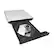 Alt View 3. Topteng - 6X True Blu-ray Burner External Drive - BD/DVD/CD Writer & Player, USB 3.0 for Mac & Windows - Silver.