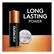 DURACELL
LONG LASTING POWER